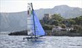 Nacra 17 Europeans at Sferracavallo Day 3 © Salvatore Lopez