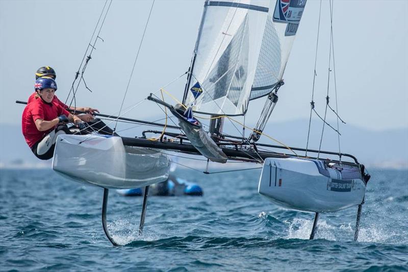 Nacra 17 Worlds at la Grande Motte day 4 - photo © Didier Hilliare