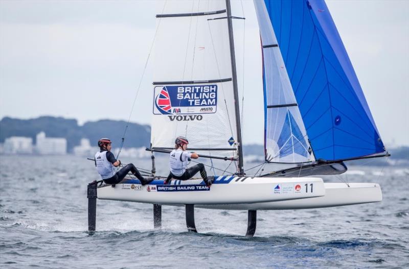 John Gimson and Anna Burnet - World Cup Series Enoshima - photo © Sailing Energy / World Sailing