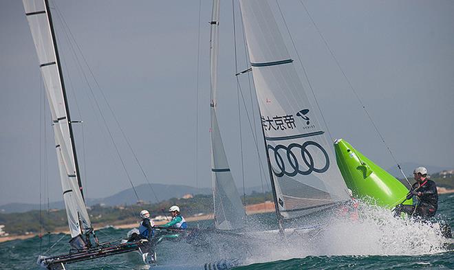 2019 Portugal Grand Prix Vilamoura photo copyright Vilamoura Sailing taken at  and featuring the Nacra 17 class