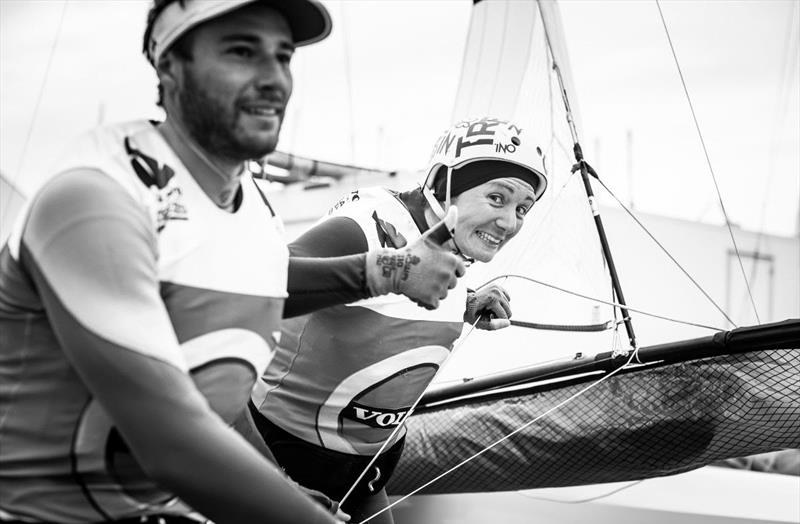 Day 5 of the Volvo Nacra 17, 49er and 49er FX European Championship photo copyright Drew Malcolm taken at Weymouth & Portland Sailing Academy and featuring the Nacra 17 class