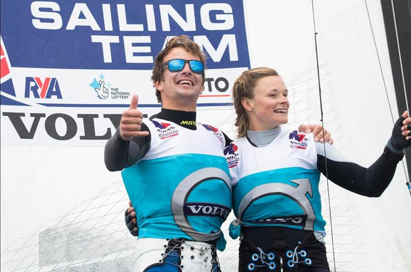 Volvo 49er, 49erFX, Nacra 17 European Championship 2019 photo copyright Lloyd Images taken at Weymouth & Portland Sailing Academy and featuring the Nacra 17 class