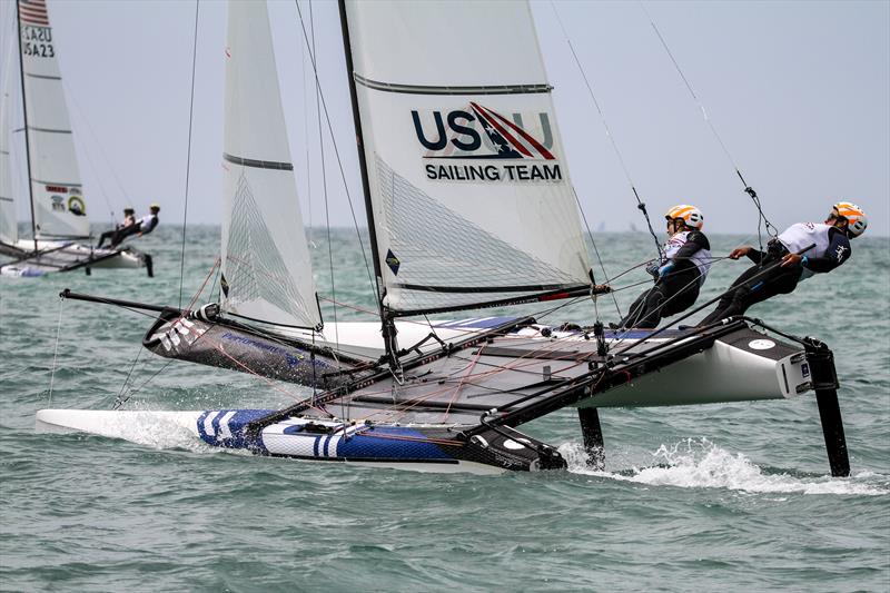 Nacra 17 - Hyundai World Championships, Oceania Championship, Day 3, November 27, 2019, Royal Akarana Yacht Club. - photo © Richard Gladwell / Sail-World.com