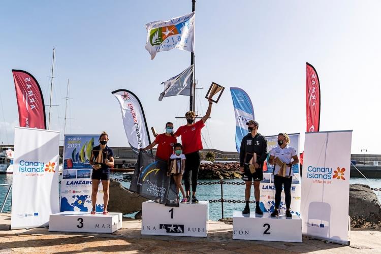 2021 Lanzarote International Regatta photo copyright Sailing Energy / Lanzarote International Regatta taken at  and featuring the Nacra 17 class