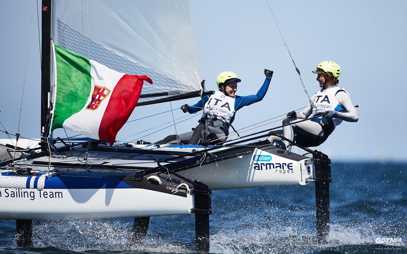 2021 Junior World Championship photo copyright Robert Hajduk taken at  and featuring the Nacra 17 class