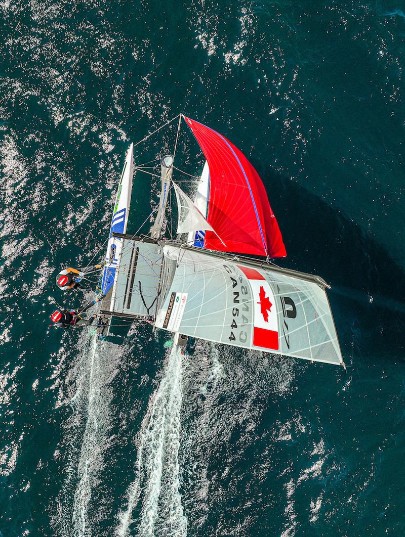 49er, 49erFX and Nacra 17 World Championships in Nova Scotia, Canada Day 2 - photo © Sailing Energy