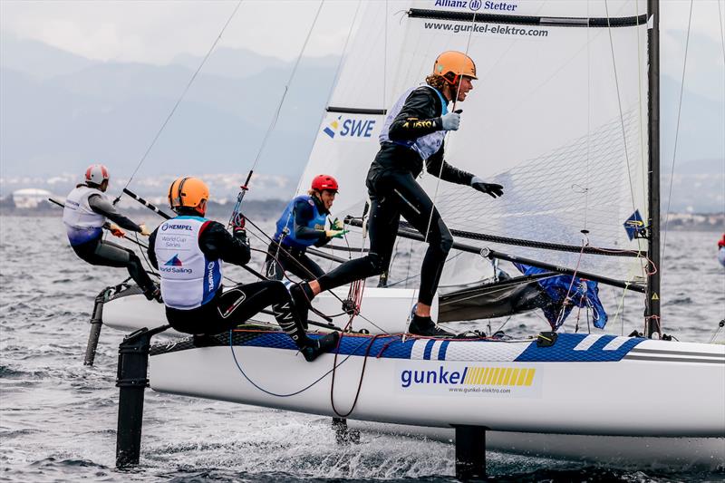 55 teams will compete for the Nacra 17 title - photo © Sailing Energy / Trofeo Princesa Sofía Mallorca