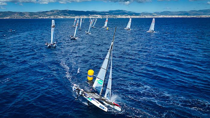 Jake Liddell and Lucy Copeland - Trofeo Princesa Sofia regatta - photo © Sailing Energy / Princesa Sofia Mallorca 