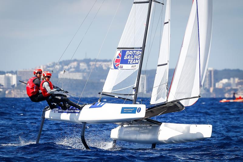 John Gimson and Anna Burnet (GBR) - 52 Trofeo Princesa Sofía photo copyright Sailing Energy / Princesa Sofia Mallorca  taken at  and featuring the Nacra 17 class