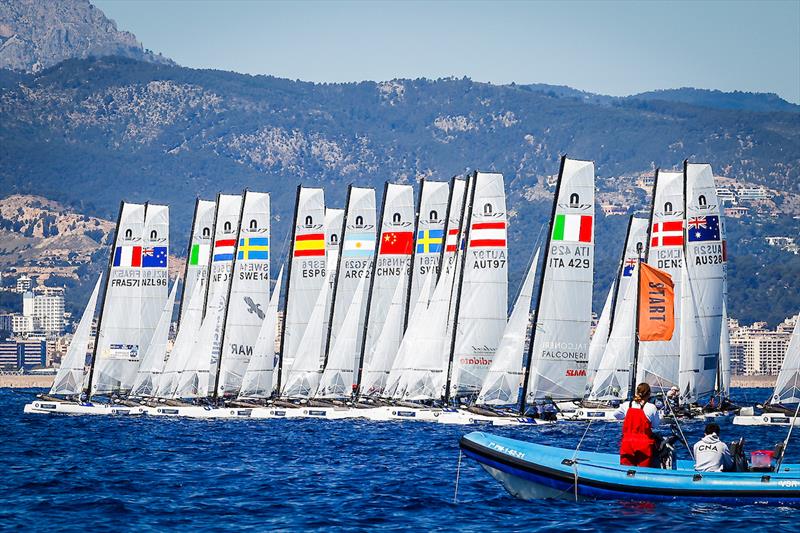 Day 5 of the Princess Sofia Regatta photo copyright Sailing Energy / Trofeo Princesa Sofía taken at Real Club Náutico de Palma and featuring the Nacra 17 class