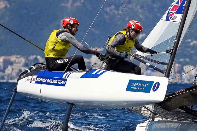 Gimson and Burnett (GBR) - 52 Trofeo Princesa Sofia Regatta photo copyright Sailing Energy taken at Real Club Náutico de Palma and featuring the Nacra 17 class