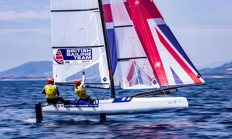 Nacra 17 gold for John Gimson & Anna Burnett (GBR) at 54th Semaine Olympique Française - Toulon Provence Méditerranée - photo © Sailing Energy / Semaine Olympique Française