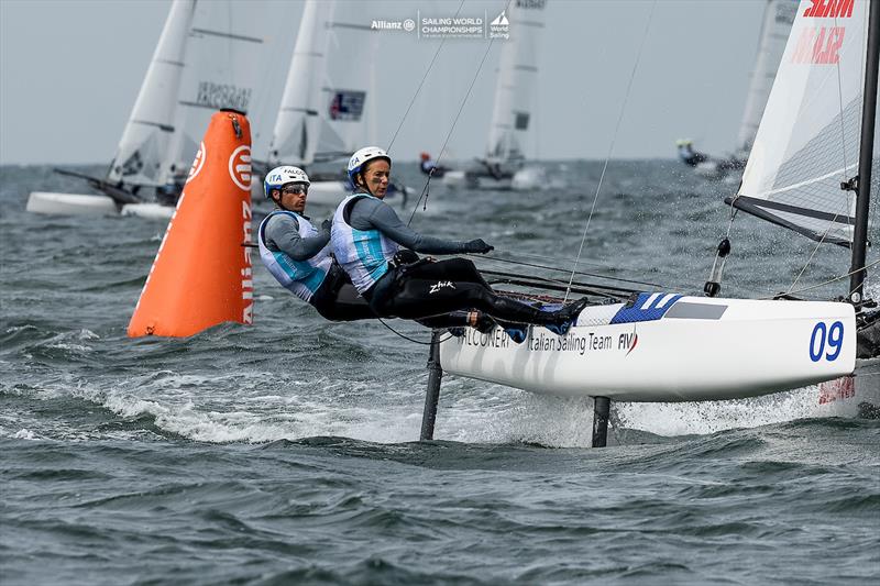 Ruggero Tita and Caterina Banti - 2023 Allianz Sailing World Championships - photo © Sailing Energy / World Sailing