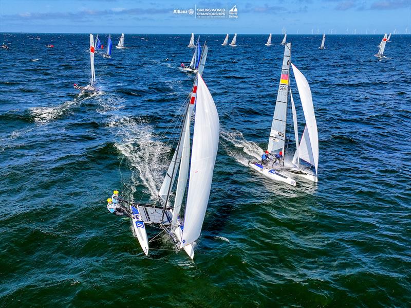 2023 Allianz Sailing World Championships Day 2 - photo © Sailing Energy / World Sailing