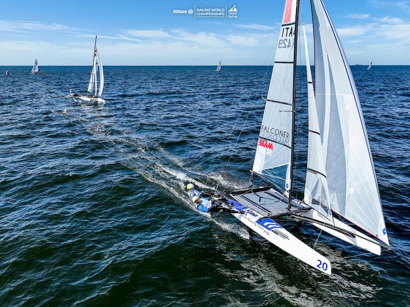 2023 Allianz Sailing World Championships Day 4 - photo © Sailing Energy / World Sailing