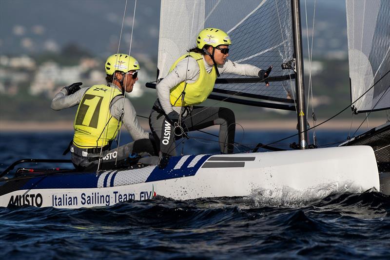 2023 European Championship photo copyright Nacra 17 CLass taken at  and featuring the Nacra 17 class