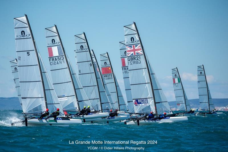 49er and 49erFX Europeans at La Grande Motte Regatta - photo © YCGM / Didier Hillaire