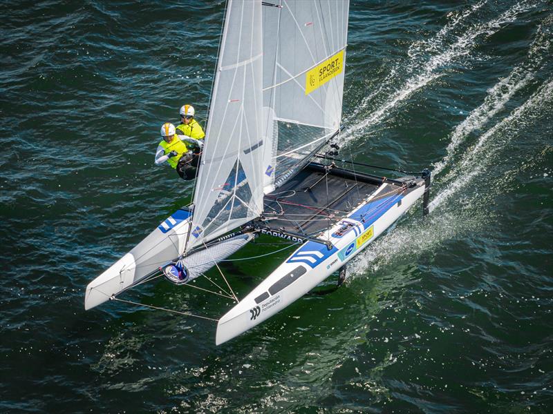 2024 49er, FX & Nacra 17 Junior World Championships  photo copyright The international 49er class taken at  and featuring the Nacra 17 class