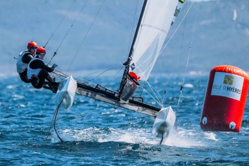 Sail Canada at 2025 French Olympic Week Day 4 - photo © Sailing Energy / FFVOILE