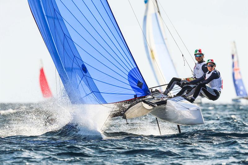 49er, 49erFX, and Nacra 17 Worlds Day 3 - photo © Sailing Energy