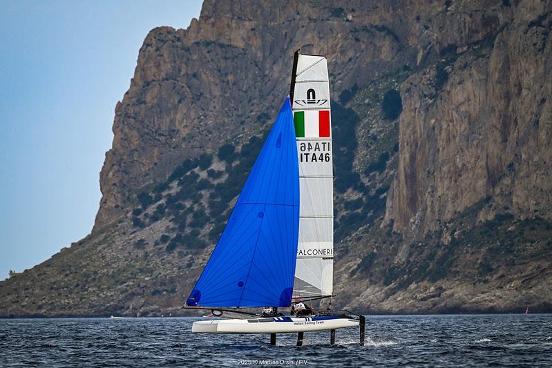 2025 49er & 49erFX Junior Europeans in Sferracavallo, Sicily - photo © Martina Orsini / FIV