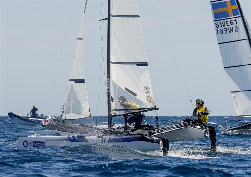 Emil Järudd and Hanna Jonsson (SWE 14), Nacra 17 - 55th Trofeo Princesa Sofia Mallorca by FERGUS Hotels - Day 5 - photo © Sailing Energy / Princesa Sofía Mallorca