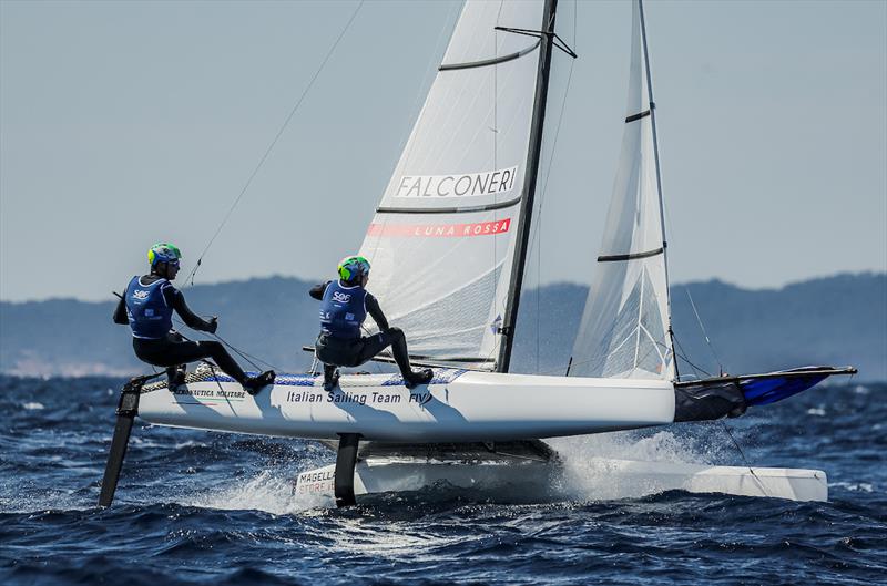 57th French Olympic Week in Hyères - Day 4 photo copyright Sailing Energy / French Olympic Week Hyères - TPM taken at COYCH Hyeres and featuring the Nacra 17 class