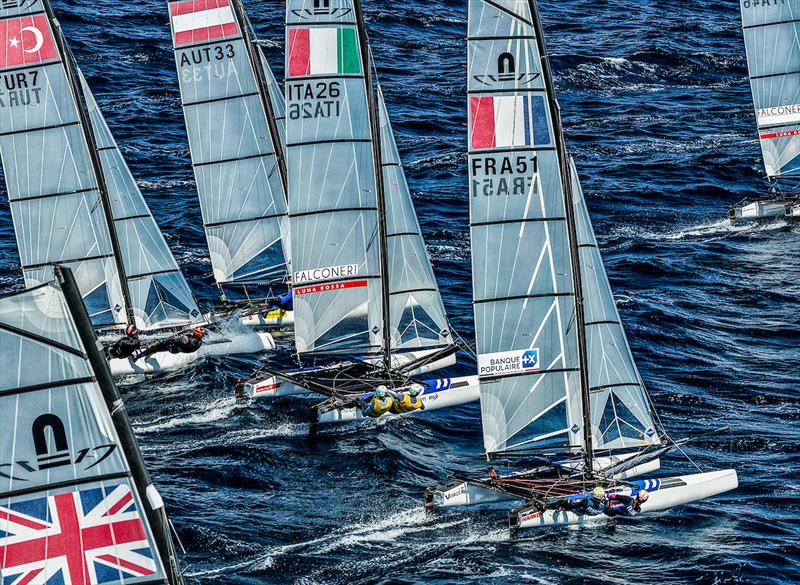 57th French Olympic Week in Hyères - Day 4 photo copyright Sailing Energy / French Olympic Week Hyères - TPM taken at COYCH Hyeres and featuring the Nacra 17 class