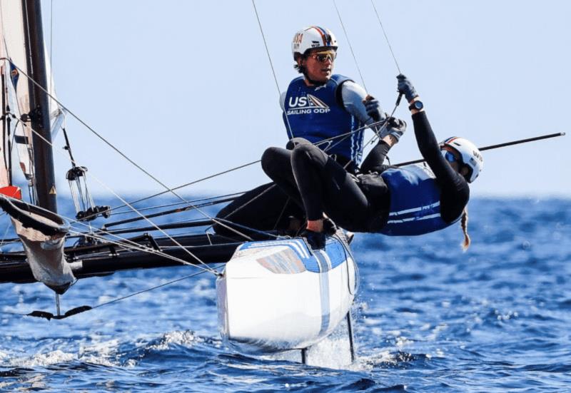 US Sailing Awards Kevin Burnham Memorial Grant to Stephan Baker photo copyright US Sailing taken at  and featuring the Nacra 17 class