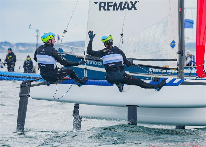 2026 49er, 49erFX & Nacra 17 Worlds at Quiberon Day 4 - photo © Sailing Energy