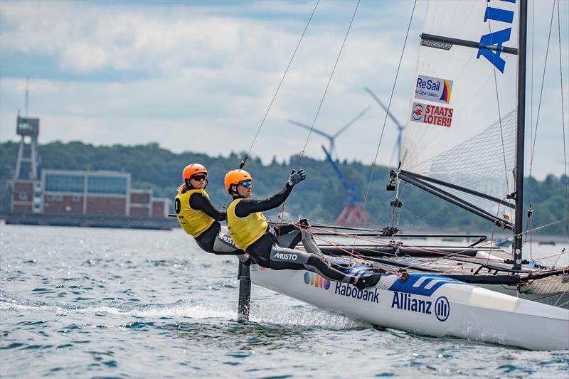 49er, 49er Fx and Nacra 17 World Championships day 4 - photo © NIMANET - Niklas Mattes