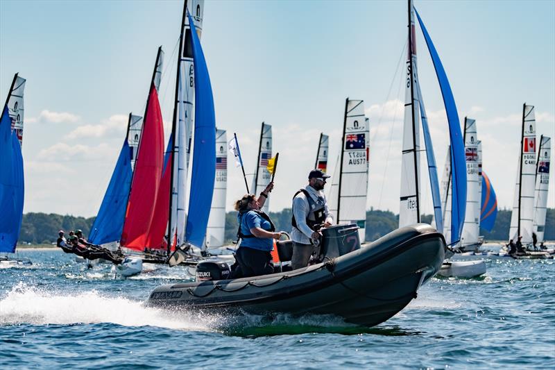 49er, 49er Fx and Nacra 17 World Championships Day 5 - photo © NIMANET - Niklas Mattes