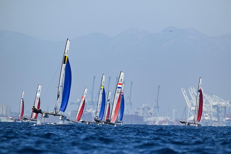 San Pedro OCR photo copyright Lisa Bronitt taken at  and featuring the Nacra 17 class