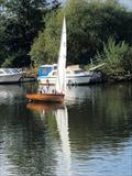 The 64 years young N1483, a Proctor Mk4A, Ian & Margaret Purkis during the National 12 'Naburn Paddle' at Yorkshire Ouse © Fiona Phillips