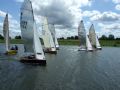7 National 12s for the Midlands Rivers and Ponds N12 series event at Welland © Sarah Prior / Adam Wilson