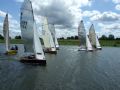 7 National 12s for the Midlands Rivers and Ponds N12 series event at Welland © Sarah Prior / Adam Wilson