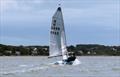  Philip David and Trudie Mitchell, powering their way to 2nd overall during the Scottish National 12 Championship at Solway Yacht Club &copy; John Sproat