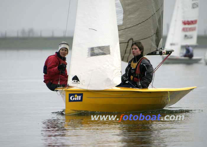 Catching a gust during the 2006 Bloody Mary photo copyright Mike Rice / www.fotoboat.com taken at Queen Mary Sailing Club and featuring the National 12 class