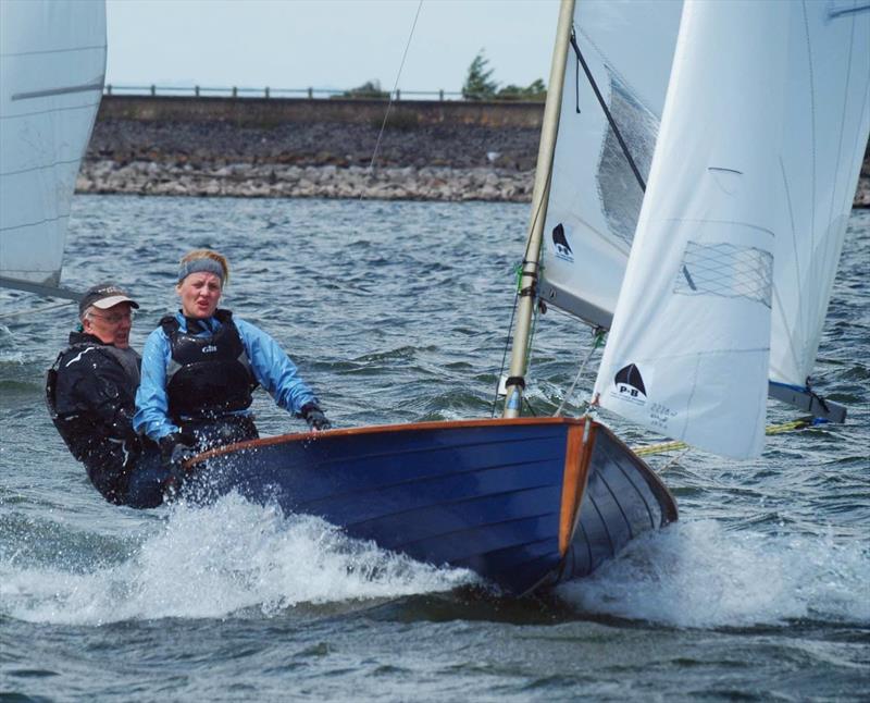 Howard Chadwick crewed by Naomi Bilton in his N12 China Doll 'Hoodoo'  photo copyright Kevan Bloor / John Cheetham taken at  and featuring the National 12 class