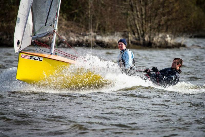 Gul National 12 Series at Burghfield photo copyright Alex Irwin / www.sportography.tv taken at Burghfield Sailing Club and featuring the National 12 class