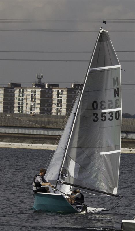 National 12 Inlands at King George photo copyright Peter Rowe taken at King George Sailing Club and featuring the National 12 class