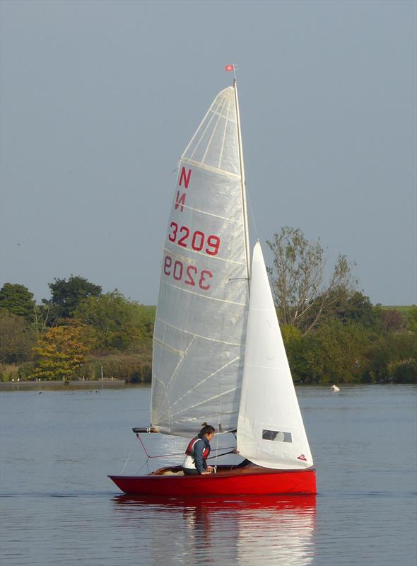 John Cheetham & Natalie Tsang during the Yeadon National 12 Open photo copyright Clare Rutherford taken at Yeadon Sailing Club and featuring the National 12 class