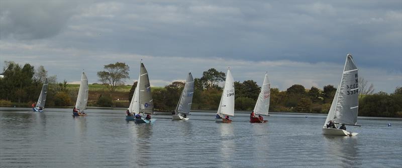 Very light winds for the Yeadon National 12 Open photo copyright Rachel McInnes taken at Yeadon Sailing Club and featuring the National 12 class