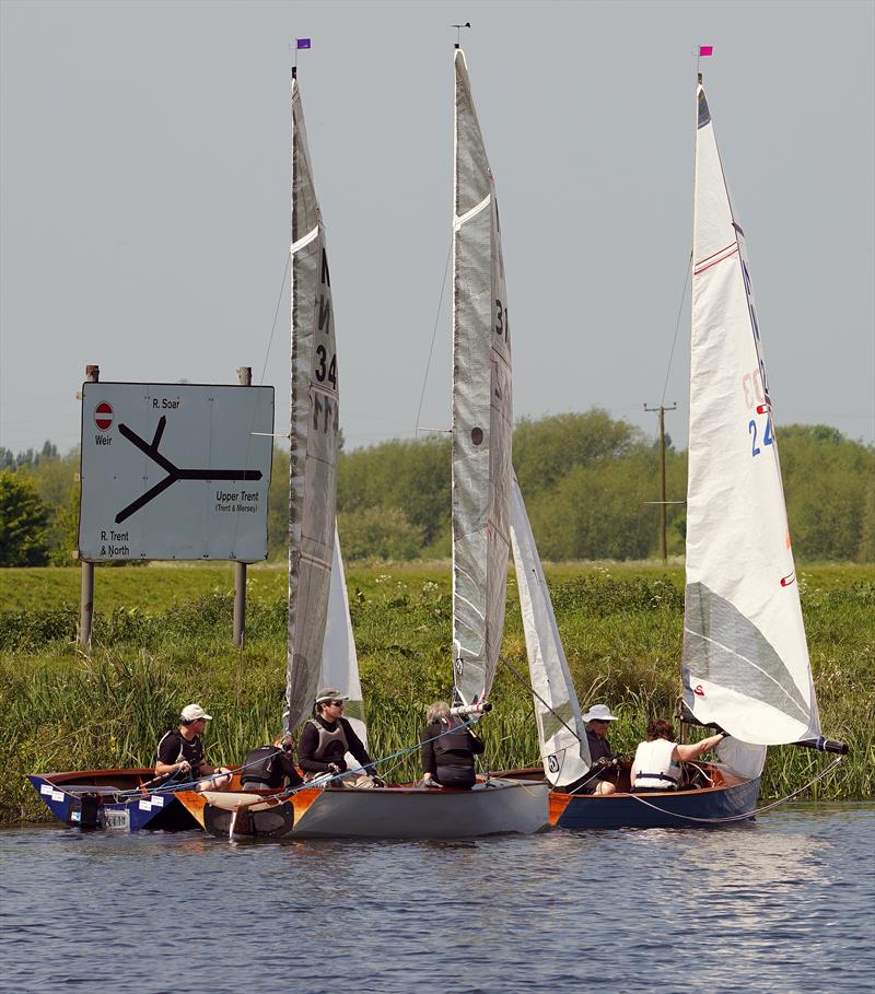 National 12 Gul Series at Trent Valley photo copyright Kevan Bloor taken at Trent Valley Sailing Club and featuring the National 12 class
