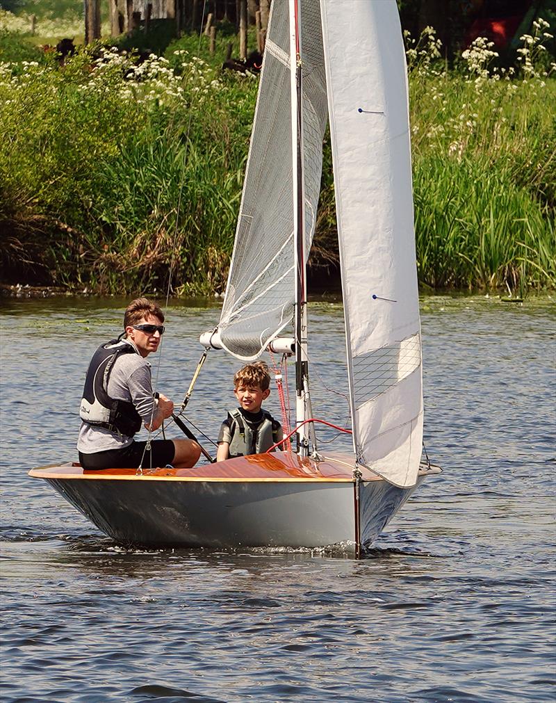 National 12 Gul Series at Trent Valley photo copyright Kevan Bloor taken at Trent Valley Sailing Club and featuring the National 12 class