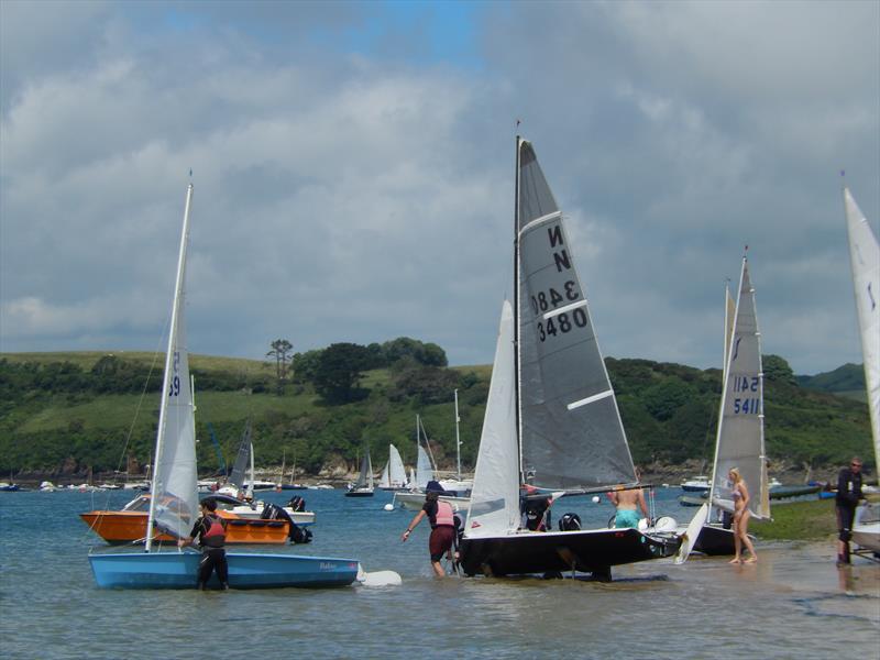 Salcombe Yacht Club Sailing Club Series Race 7 photo copyright Margaret Mackley taken at Salcombe Yacht Club and featuring the National 12 class