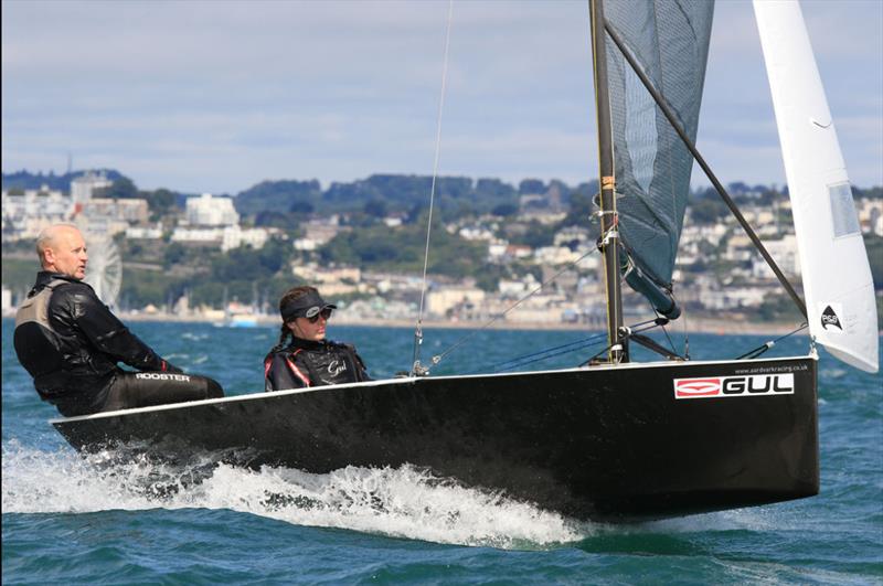 National 12 Burton Week 2018 at Brixham photo copyright Gareth Fudge / www.boatographic.co.uk taken at Brixham Yacht Club and featuring the National 12 class