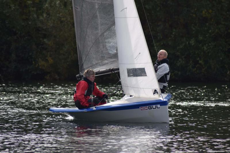 Ian and Alex Gore during the Ripon National 12 Open photo copyright Gail Jackson taken at Ripon Sailing Club and featuring the National 12 class