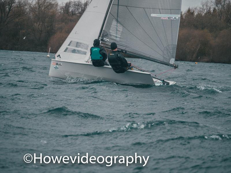 National 12 Gul Series 2019 opener at Burghfield photo copyright Jonny Howe taken at Burghfield Sailing Club and featuring the National 12 class