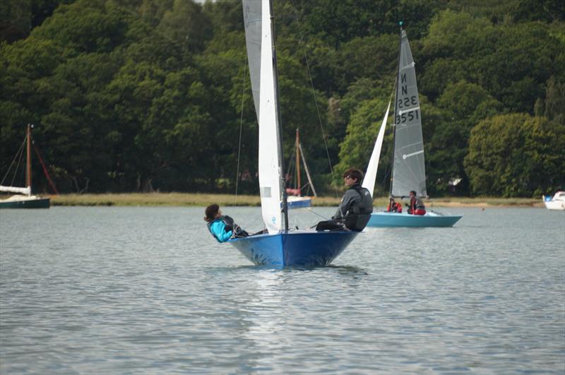 National 12s during the Royal Harwich Yacht Club Regatta photo copyright Carly Jones taken at Royal Harwich Yacht Club and featuring the National 12 class